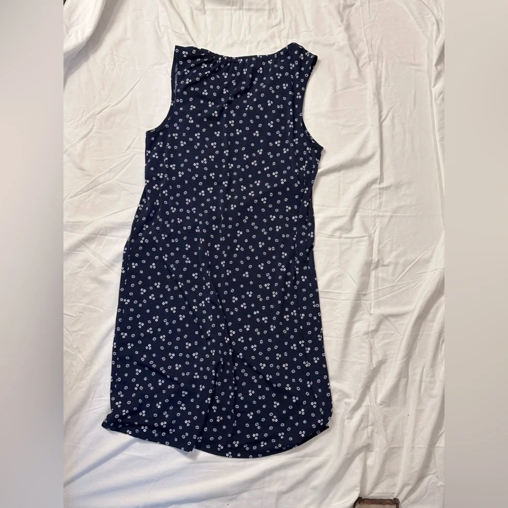 Michael Kors Navy & White Floral Dress, Size XS